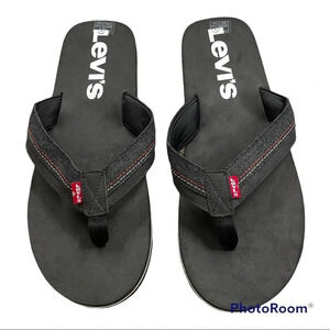 NEW Levi's® Men's Wordmark Strap Flip Flop Sandals size 12